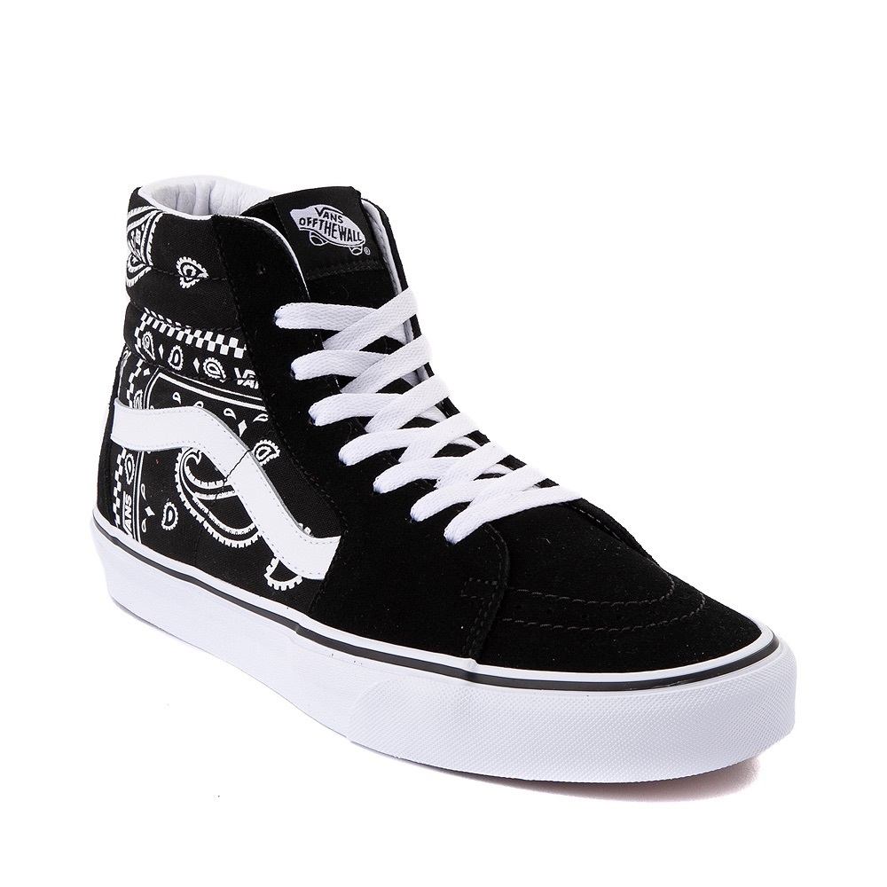 VANS, New Vans Sk8 Hi peace paisley men’s 9.5 / women’s 11